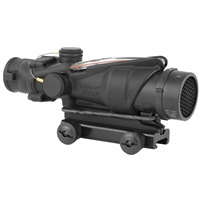 TRIJICON ACOG 4X32 USMC RCO RIFLESCOPE - M4/M4A1 RED CHEVRON RETICLE  THUMBSCRE MOUNT TRITIUM / FIBER OPTICS ILLUMINATED