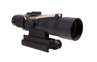 TRIJICON, ACOG RIFLE SCOPE, 3X30, HIGH RED CROSSHAIR 300BLK W/TA60 MOUNT