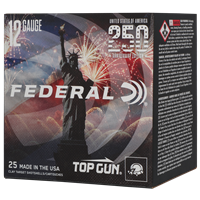 Federal Top Gun 12 gauge 250th anniversary USA edition box 2-3/4 inch 1-1/8 oz #8 shot patriotic packaging