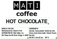Hot Chocolate For Bravilor Sego 12- Pack of 6