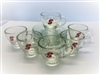 Espresso Glass Cup and Saucer Set of 6