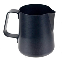 Easy Milk Pitcher 20 oz. Stainless Steel Black Non-Stick Coated