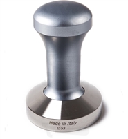 Fantasy Coffee Tamper, Gunmetal Handle with Stainless Steel Flat Base D.53mm