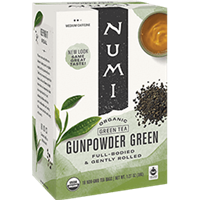 Numi Gun Powder Green Organic Herbal Tea 100ct/1box