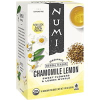 Numi Chamomile Lemon Sweet Meadows Organic Herbal Tea 100ct/1box
