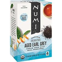 Numi Aged Earl Grey Organic Herbal Tea 100ct/1box