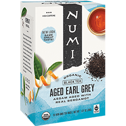 Numi Aged Earl Grey Organic Herbal Tea 100ct/1box
