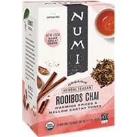 Numi Rooibos Ruby Red Chai Organic Herbal Tea 100ct/1box