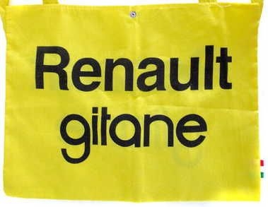 Cycling Feed Bag Musette Renault Gitane Pro Team Yellow Tote