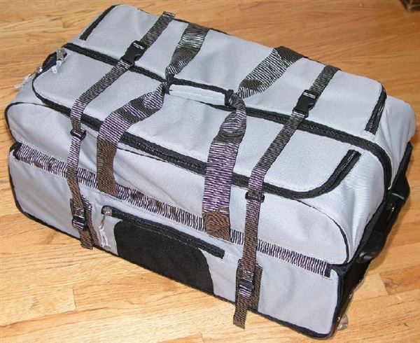 Super Large 30" suitcase Wheeled duffel Locker Travel Bag