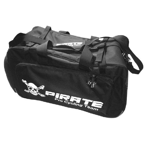 Pirate black embroidered logo XL Travel Bag wheeled NEW