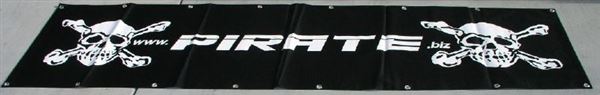 Pirate Banner Small, 4x1.5 feet