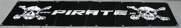 Pirate Banner Large, 10x3 feet