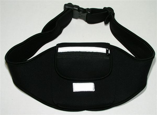 CD Belt, BLACK, adjustable