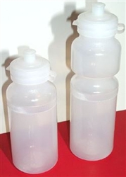 Clear 20oz.(0.5lt) bike bottle