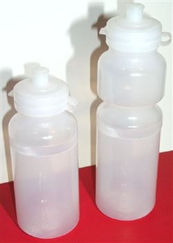 Clear 20oz.(0.5lt) bike bottle