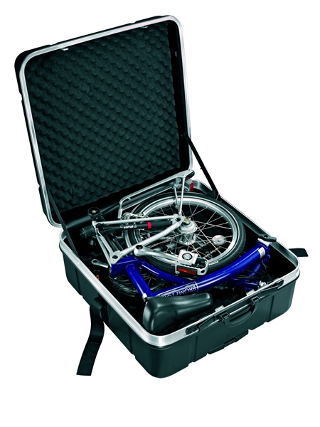 Folding Bike Suitcase fits Brompton and Frog,wheeled Bicycle case