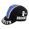 Brooklyn black Retro Chewing Gum Pro cycling cotton cap
