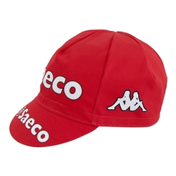 Saeco Pro Team Cotton Cycling Cap espresso cotton