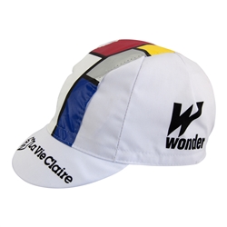 La vie Claire cycling cap retro Hinault LeMond Hampsten Mondrian