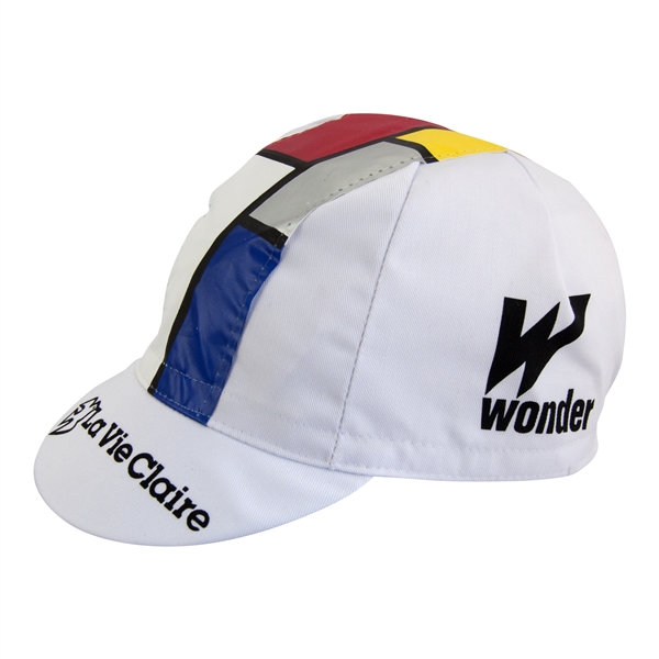 La vie Claire cycling cap retro Hinault LeMond Hampsten Mondrian