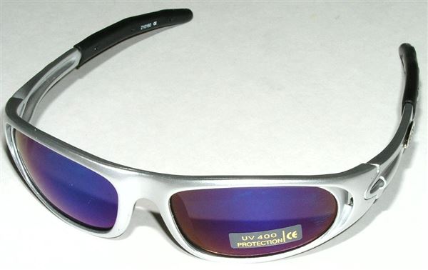 Star Fighter SILVER blue lens