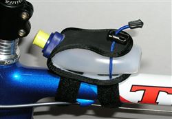 Bike Mounted top tube Gel Flask holder for GU 4 oz.-6 oz.
