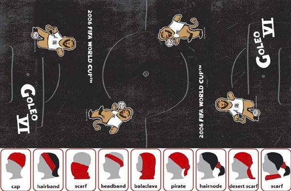 Scarf FIFA Black Kids
