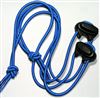Blue shoe lace cord & stopper