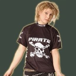 Pirate Freestyle Skate Motocross Cycling Jersey Skull Bones