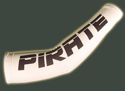 Pirate White Cycling Thermal Super Roubaix Arm Warmers
