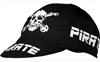 Pirate Team Cycling Race Cap, Cotton, Black, Red, White, Pink, or Orange