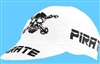 Pirate Team Cycling Race Cap, Cotton, Black, Red, White, Pink, or Orange