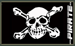 Pirate Flag, 145x85cm