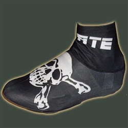 Pirate Black Cycling Overshoe Lycra S, M, L, XL Overshoes