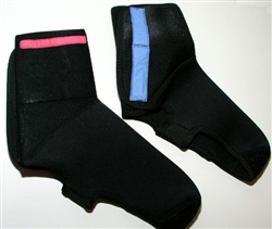 Neoprene cycling booties MTB overshoes safety reflector