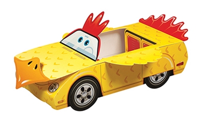 carton-Barnyard Car Chicken