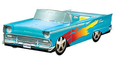 carton-'57 Ford Fairlane Hot Rod