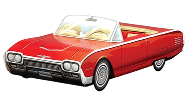 carton-'61 Ford Thunderbird