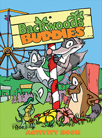 toy-Backwoods Buddies Activity Book