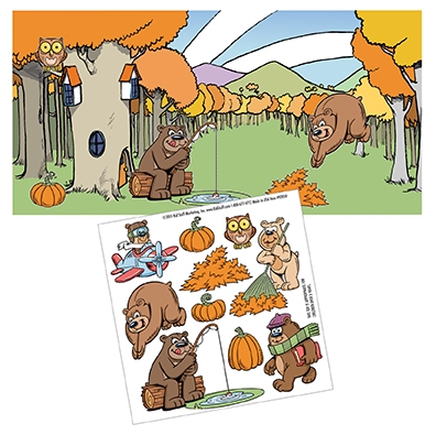 toy-Autumn Bears Harvest Party Activity Set