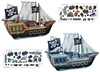 toy-Pirate Ship Put Ons