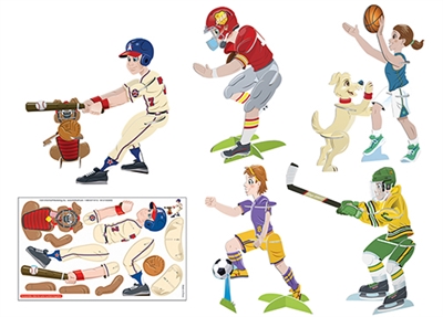 toy-3-D Puzzles â€“ Sports