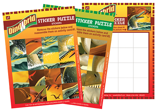 toy-DinoWorld Sticker Puzzle