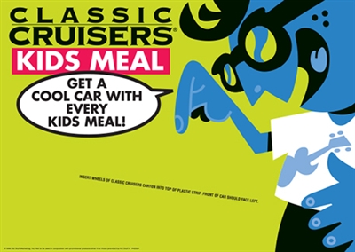 poster/photo-cruiser kids' meal