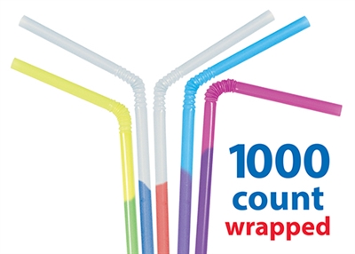 cup-Color Changing Wrapped Straws