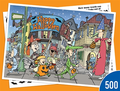 place mat-Happy Halloween