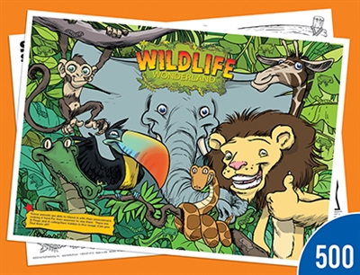 place mat-Wildlife Wonderland