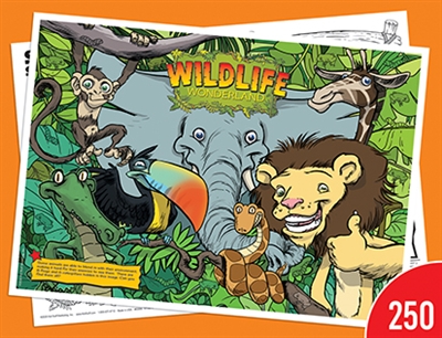 place mat-Wildlife Wonderland