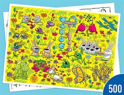 place mat-Bloomin' and Zoomin'